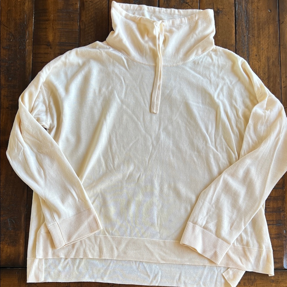 Banana Republic Cream Funnel Neck Women's Sweater